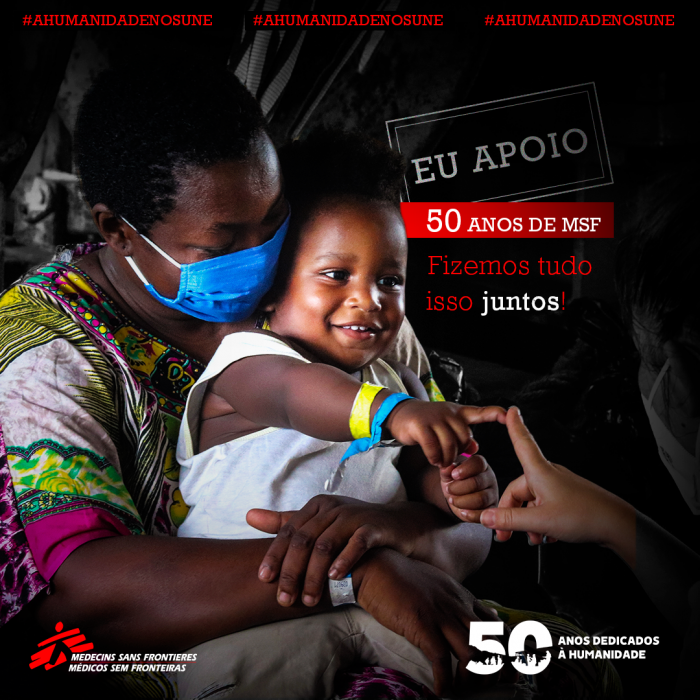 Médicos Sem Fronteiras - 50 anos
